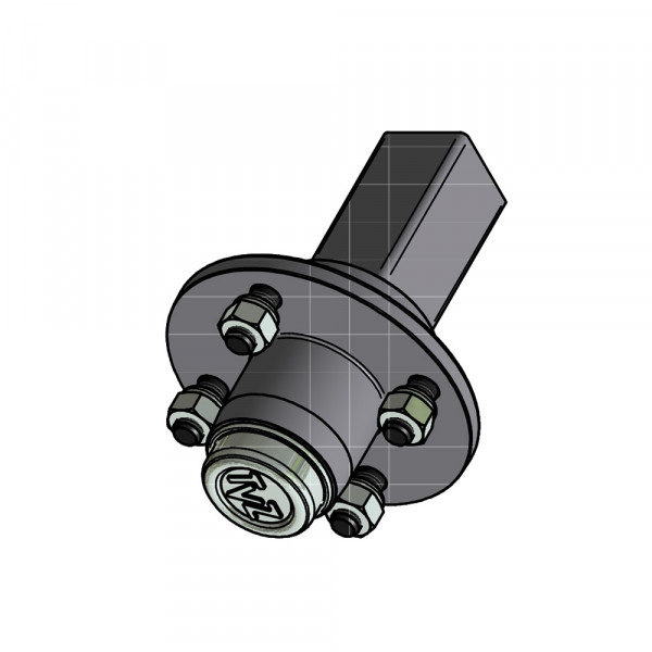 Laufachsstummel Q40 200mm