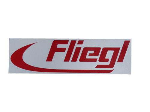 Aufkleber "Fliegl rot" - reflektierbar