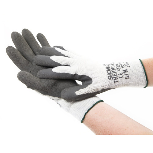Arbeitshandschuhe SHOWA schwarz/grau