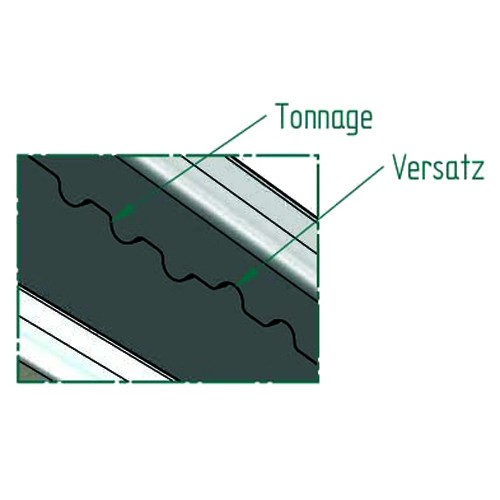 Zugvorrichtung 16 to. / 100 mm versetzt (Verzinkt)