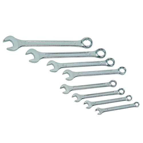 Ring-Gabelschlüsselsatz, 8-tlg., 8 bis 19 mm