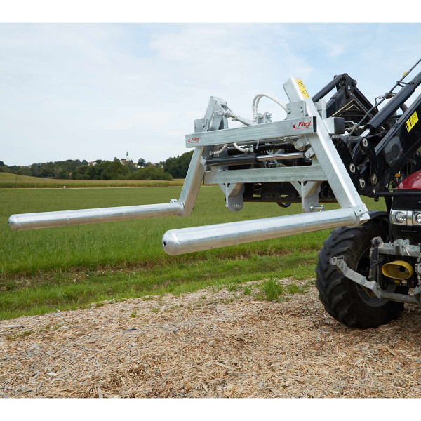 Hydraulische Rundballenaufnahme "Swing Flexi"